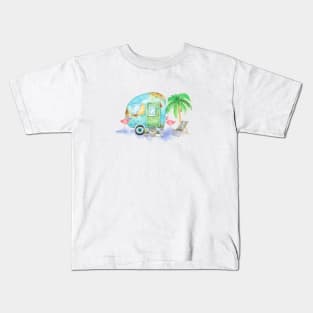 Fun Flamingos Kids T-Shirt